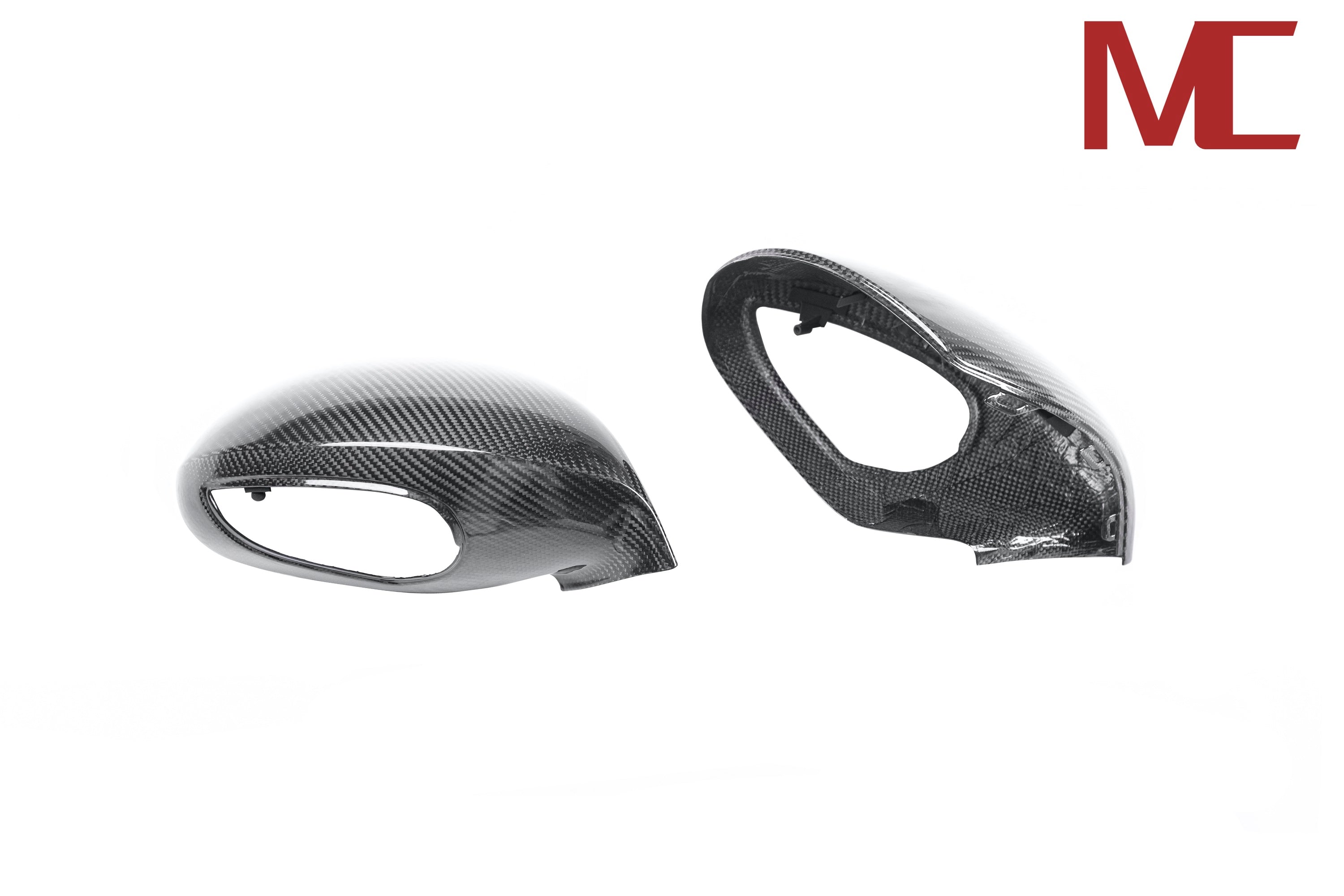 Carbon Spiegelkappen passend für Porsche 911 991 / Boxster & Cayman 981 (Sport-Version)