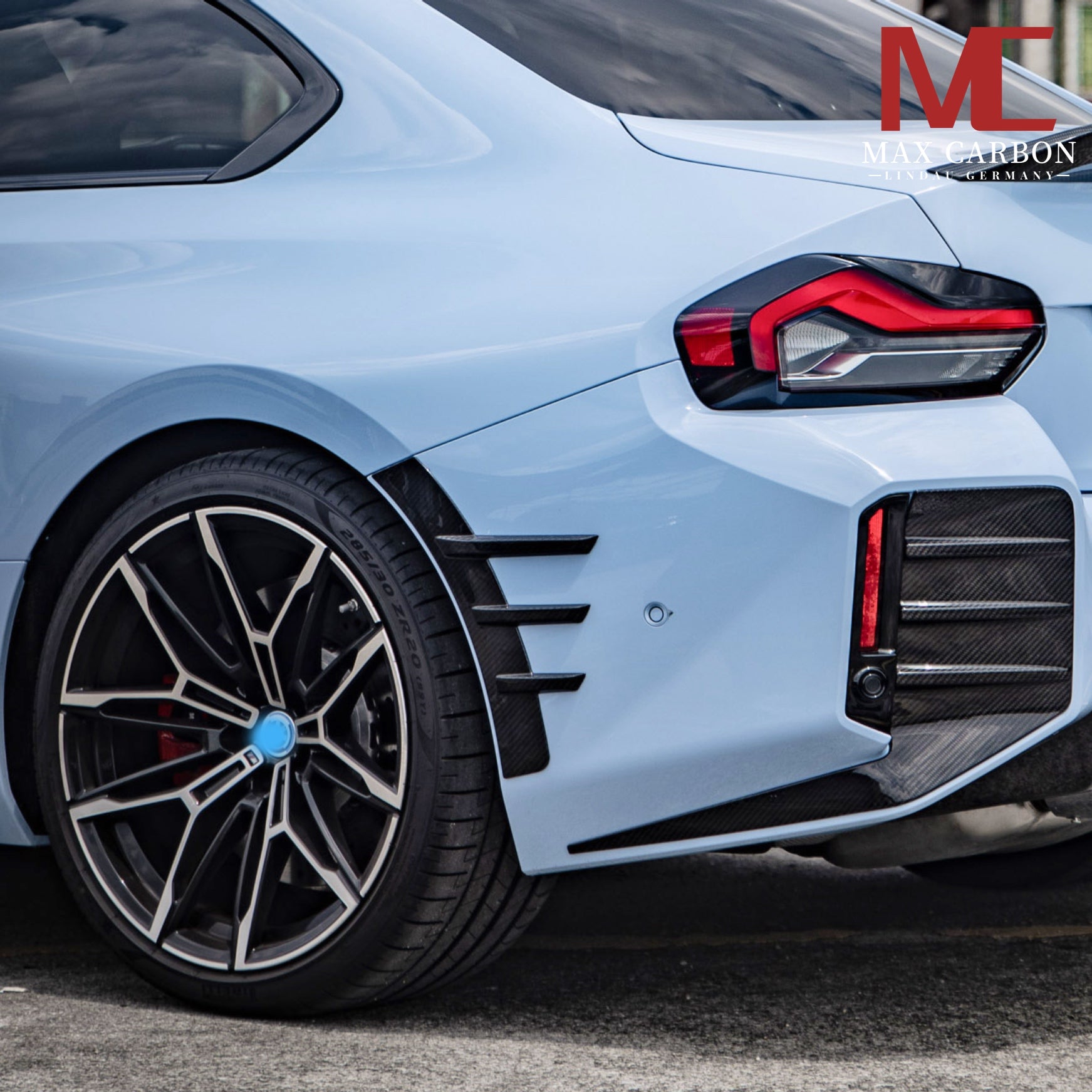 Dry Carbon Kotflügel Verbreiterung V1 Hinten für BMW M2 G87 inkl. LCI