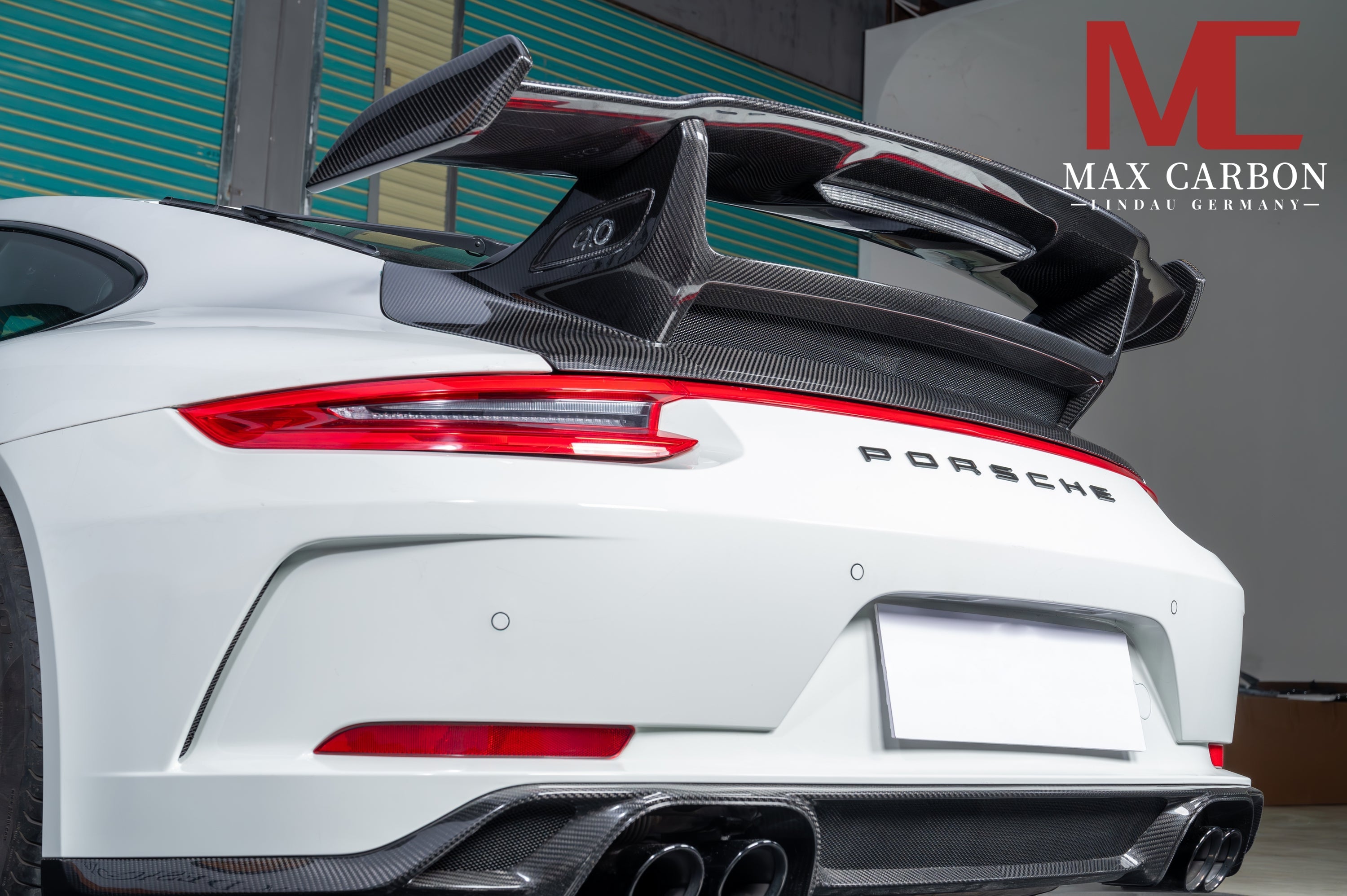 Dry-Carbon Heckflügel passend für Porsche 911 991.1 & 991.2 – mehr Heckpräsenz