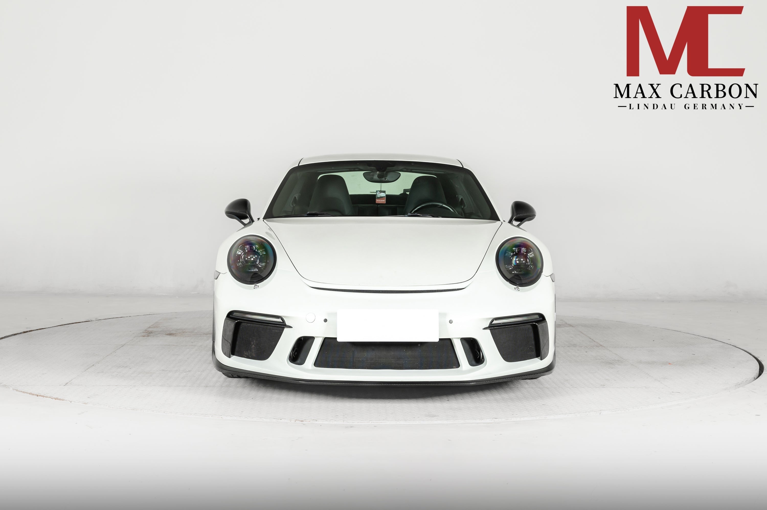 Dry-Carbon Frontlippe passend für Porsche 911 991.2 GT3 – schärfere Frontkante