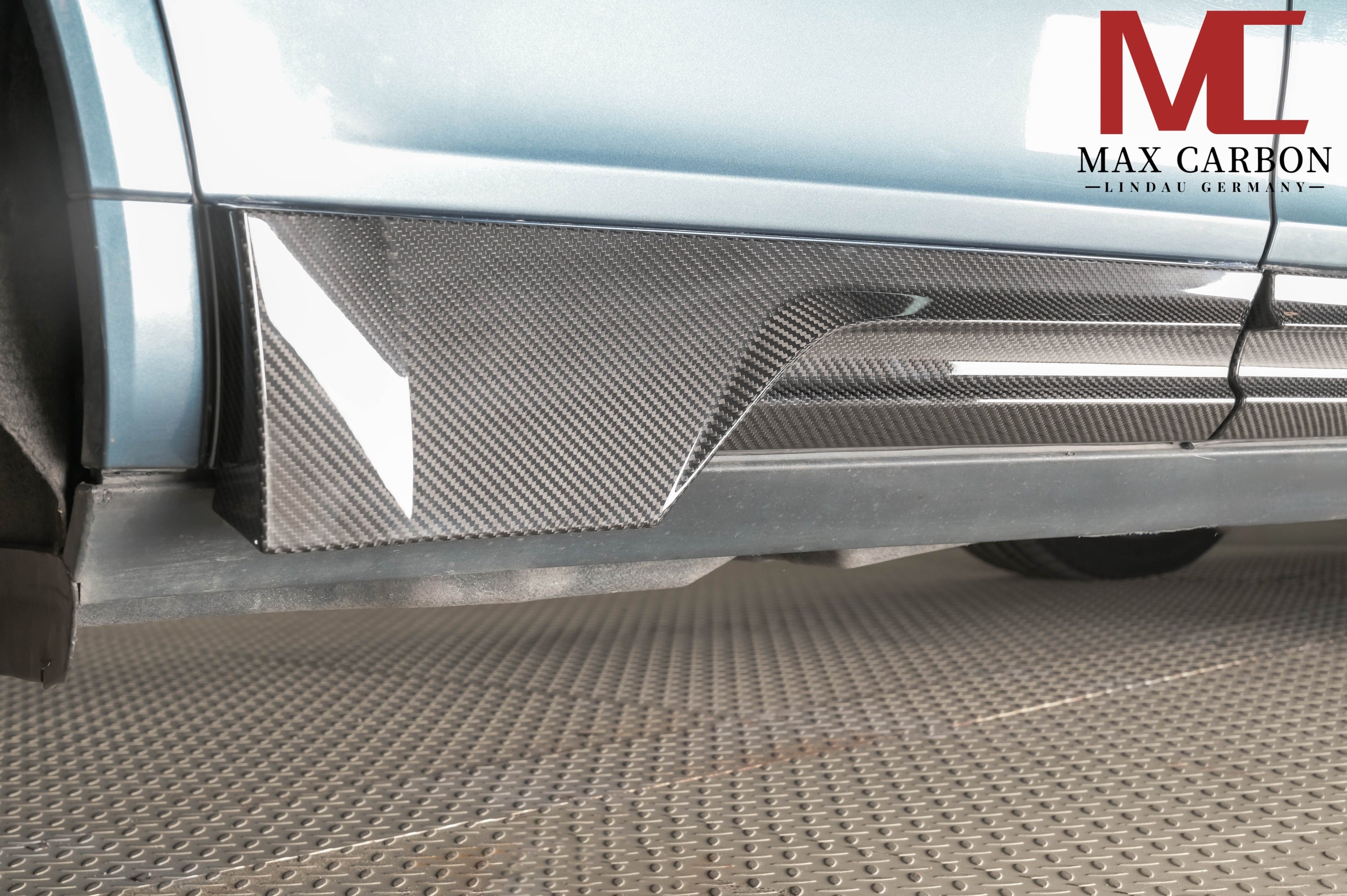 Dry-Carbon Seitenschweller passend für Porsche Cayenne SUV & Coupé (9YA/9YB, Pre-LCI & LCI) – tieferer Look