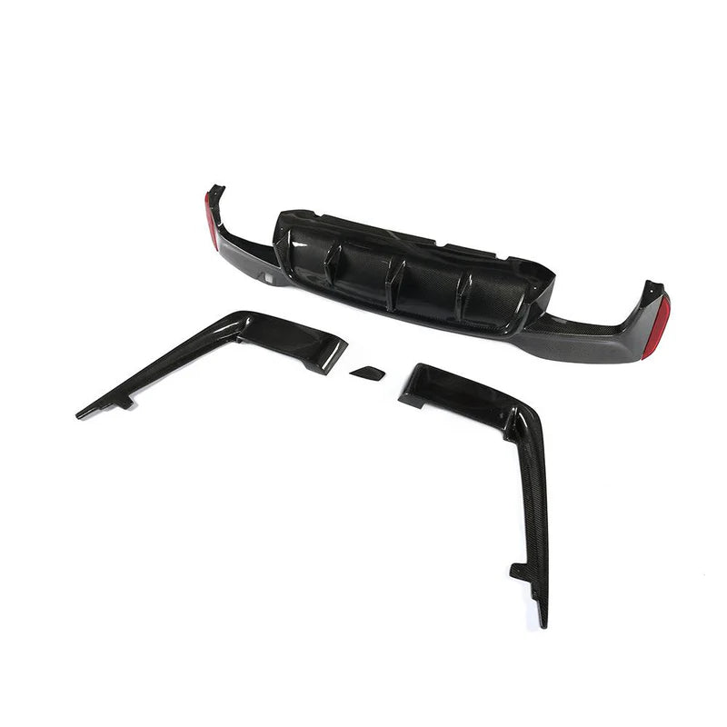 Carbon Fiber Diffusor passend für BMW 5 Series F90 M5 pre LCI