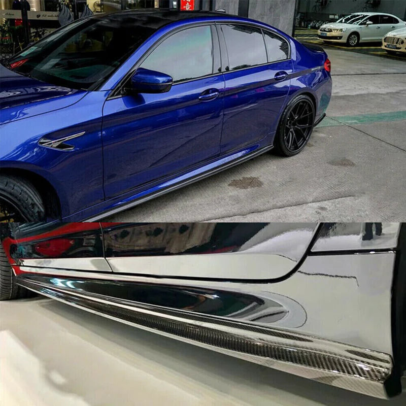 Carbon Fiber Seitenschweller passend für BMW 5 Series F90 M5 G30