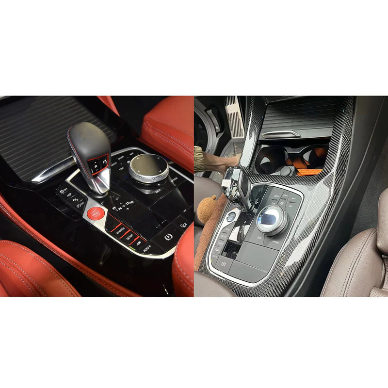 Carbon Fiber Gear Shift passend für BMW X3 G01 X4 G02
