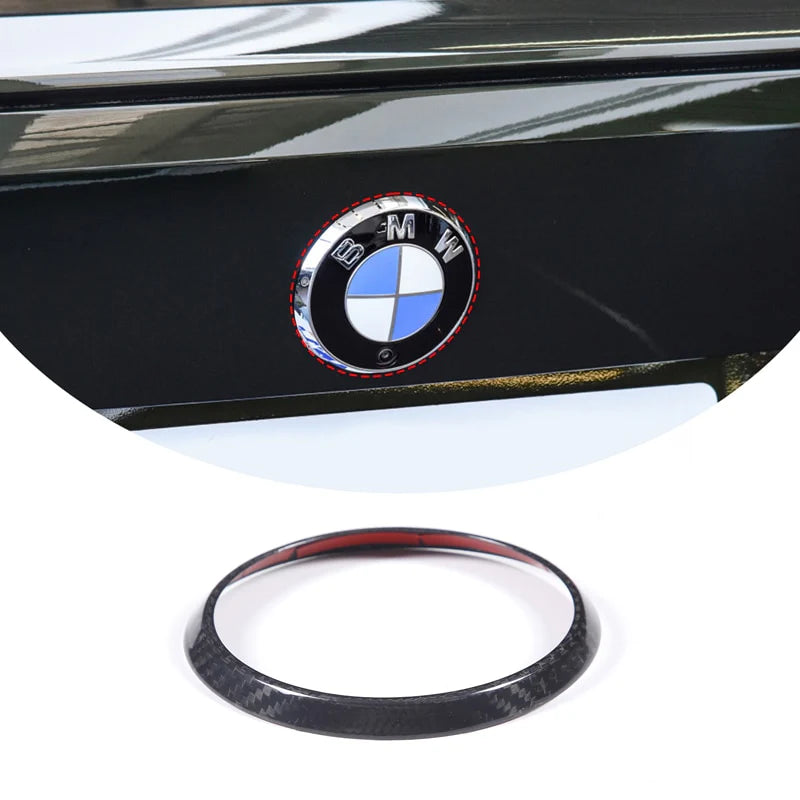 Carbon Fiber Logo Back Ring passend für BMW 4 Series G22 G23
