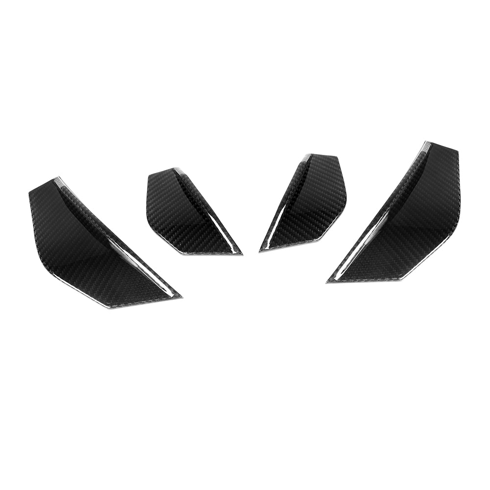 Dry-Carbon Canards für BMW M2 F87 – schärfere Front in echtem Carbon