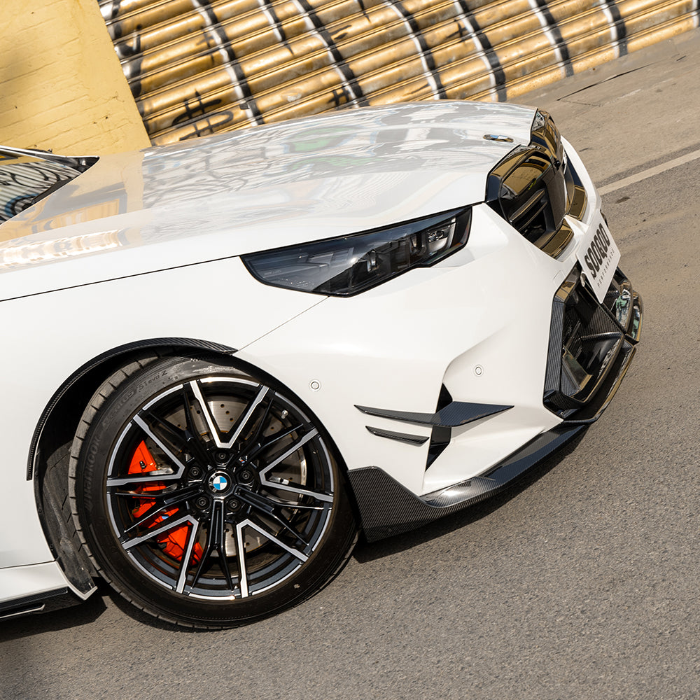 Dry-Carbon Canards Aero Flick für BMW M5 G90 & G99