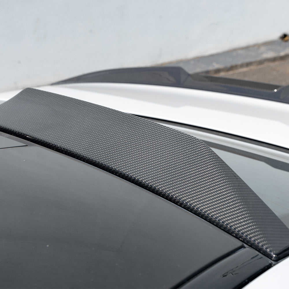 Dry-Carbon Dachkanten-Heckspoiler für BMW M5 G90 & G99 – cleaner Heck-Akzent in echtem Carbon