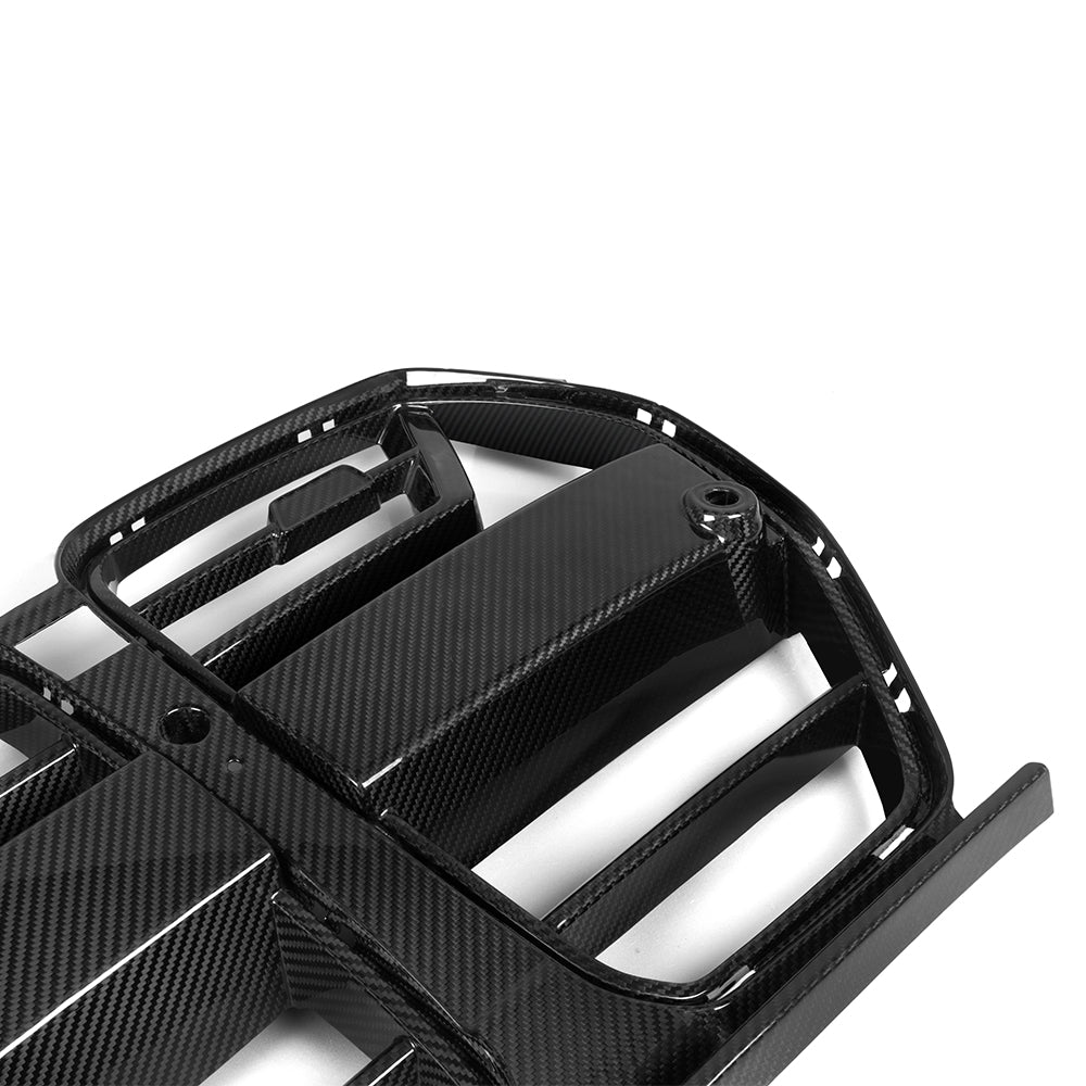 Dry Carbon Frontgrill Nieren SQ- "A-Style" für BMW M3 (G80 G81) & M4 (G82 G83)