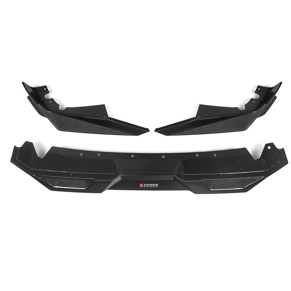 Dry-Carbon Frontlippe passend für BMW X5M F95 LCI – Aggressive Front-Aerodynamik