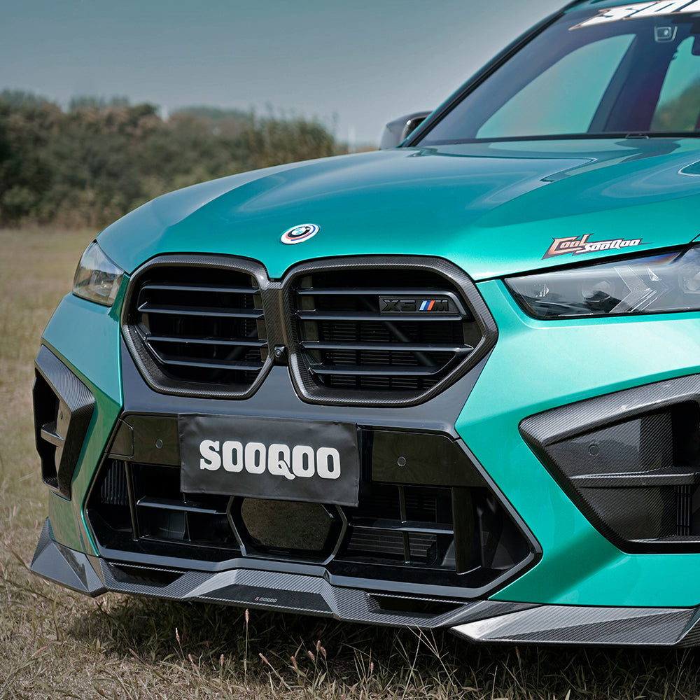 Dry-Carbon Frontlippe passend für BMW X5M F95 LCI – Aggressive Front-Aerodynamik