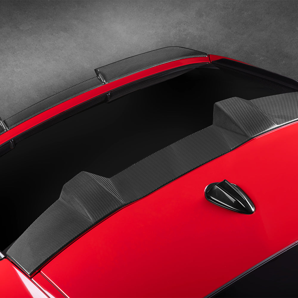 Dry-Carbon Dachkanten-Spoiler SQ-Style passend für BMW X6M F96 & X6 G06 (inkl. LCI) – sportlicher Heck-Abschluss