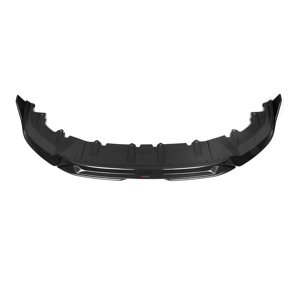 Dry-Carbon Frontlippe SQ-Style passend für BMW 5er G60 G61 (M-Paket) – schärfere Front in echtem Carbon