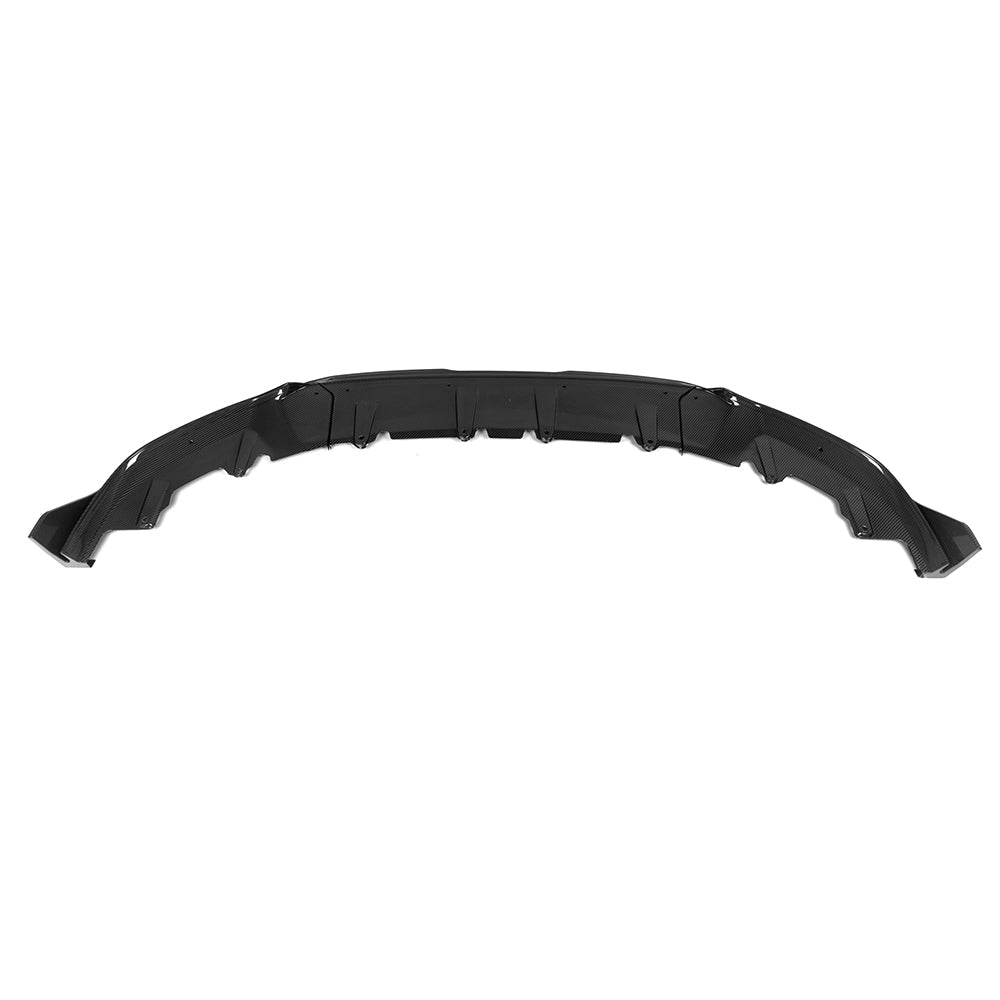 Dry-Carbon Frontlippe SQ-Style passend für BMW 5er G60 G61 (M-Paket) – schärfere Front in echtem Carbon