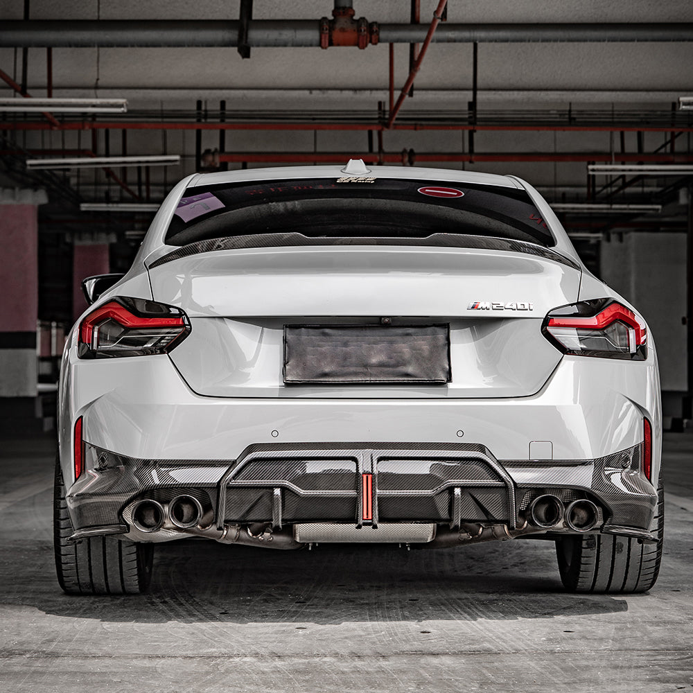 Carbon Ducktail Heckspoiler im VS-Style passend für BMW M2 G87 und 2er G42, Echtcarbon - Getsdowned