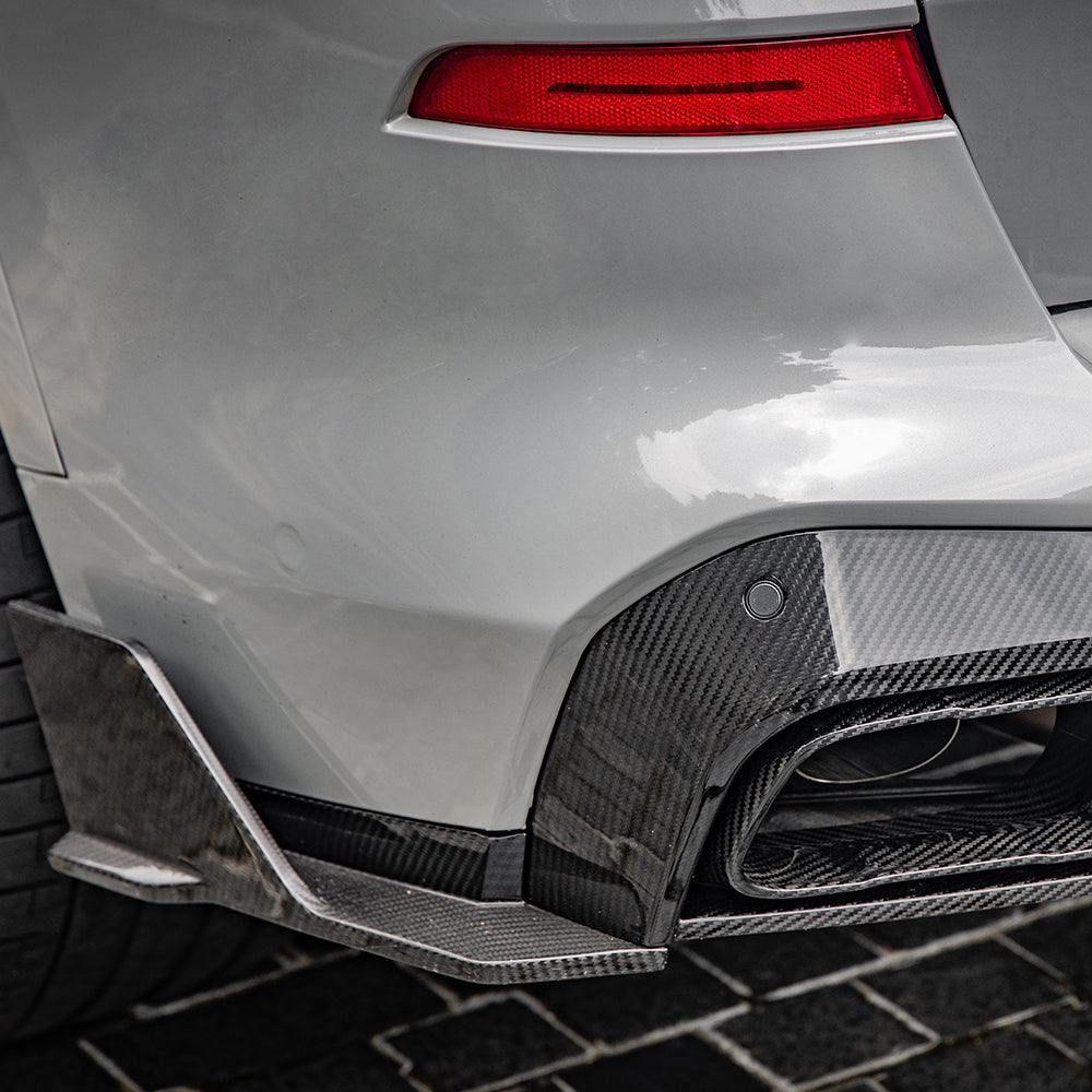 Dry-Carbon Heckdiffusor SQ-Style passend für BMW X5 G05 – Heck mit Präsenz