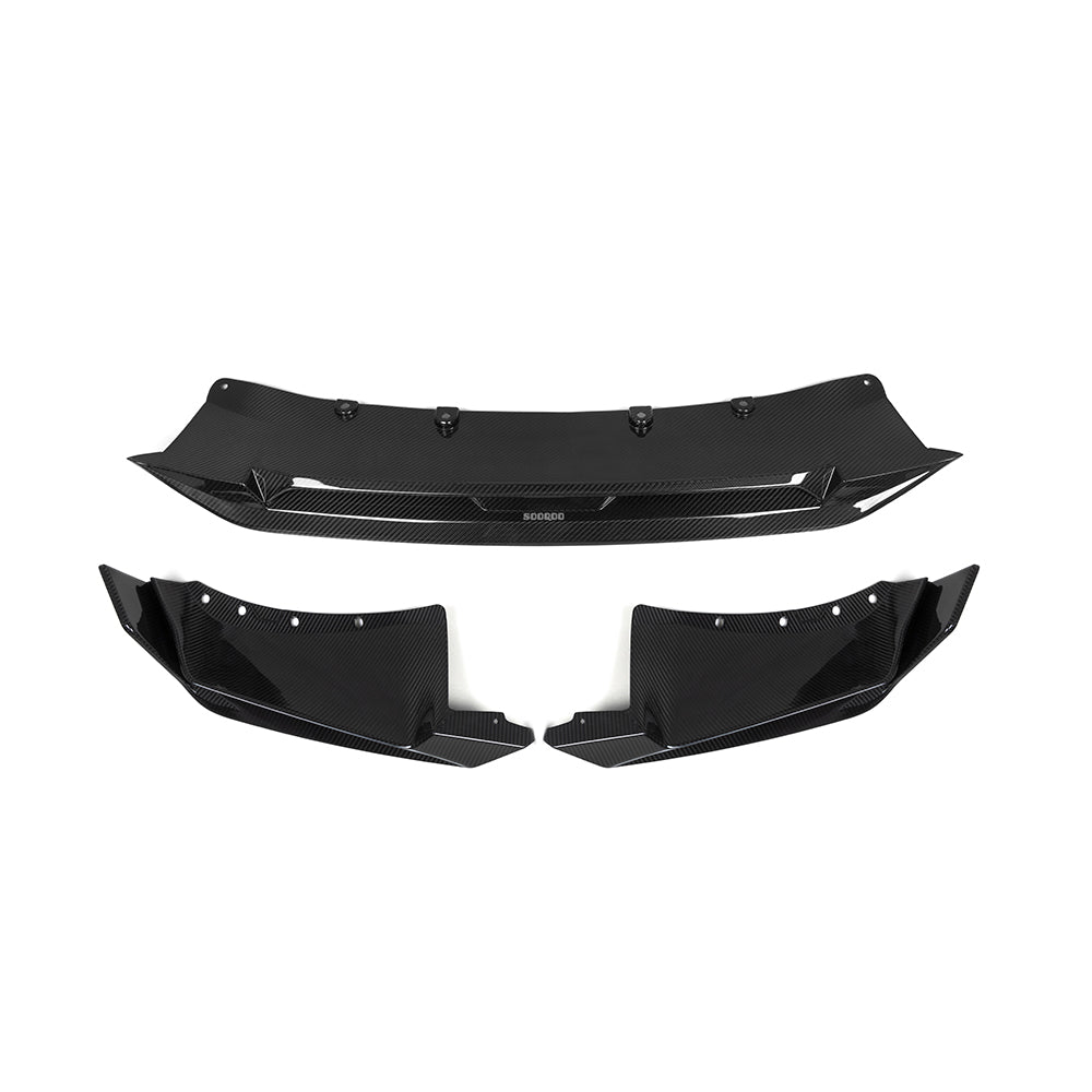 Dry-Carbon Frontlippe SQ-Style passend für BMW X5 G05 LCI – markante Front-Optik