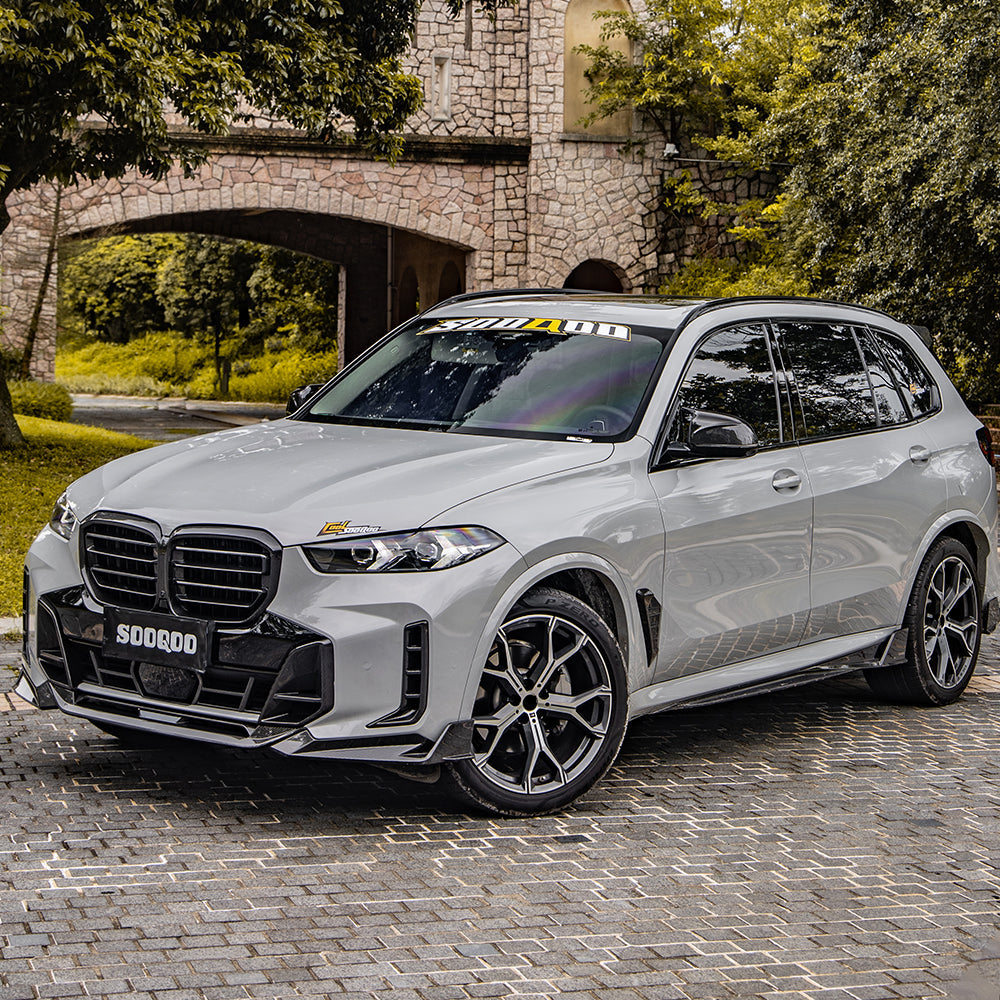 Dry-Carbon Frontlippe SQ-Style passend für BMW X5 G05 LCI – markante Front-Optik
