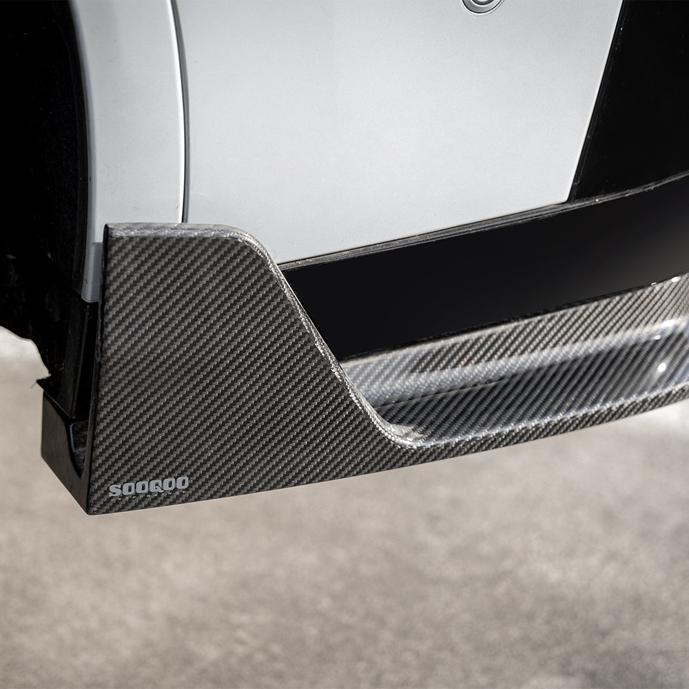 Dry-Carbon Frontlippe SQ Style B passend für BMW X3M F97 / X4M F98 LCI – schärfere Frontkante in Echtcarbon