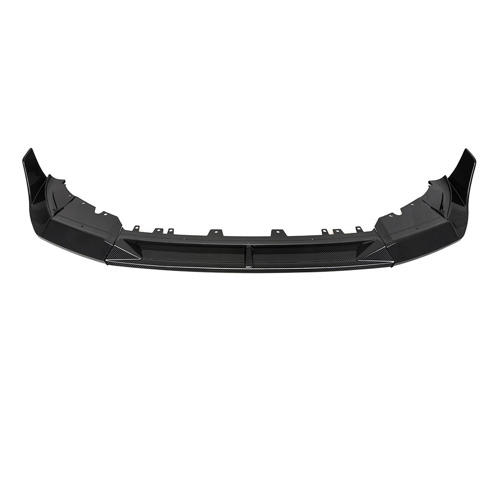 Dry-Carbon Frontlippe SQ Style B passend für BMW X3M F97 / X4M F98 LCI – schärfere Frontkante in Echtcarbon