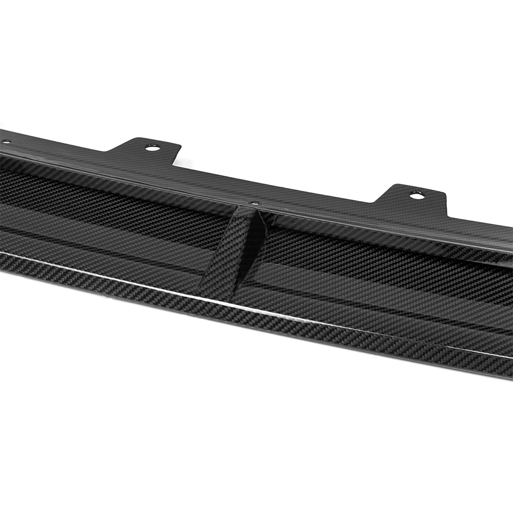 Dry-Carbon Frontlippe SQ Style B passend für BMW X3M F97 / X4M F98 LCI – schärfere Frontkante in Echtcarbon