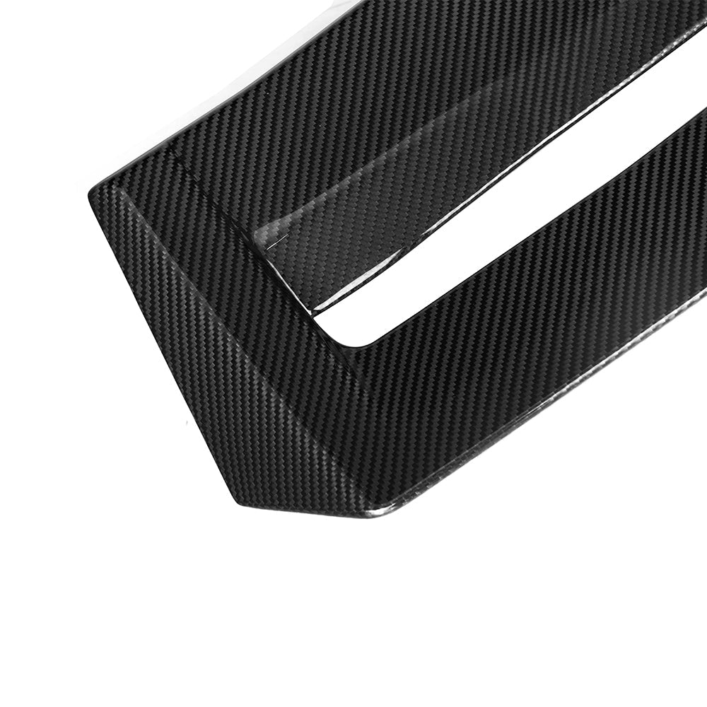 Dry-Carbon Dachspoiler-Lippe passend für BMW X4M F98 LCI & X4 G02 LCI – Echtcarbon-Heckabschluss