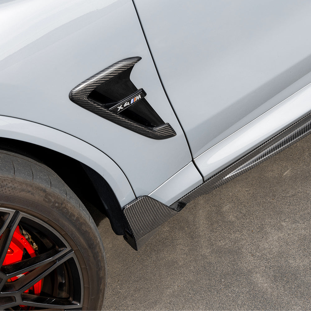 Dry Carbon Seitenschweller für BMW X3M (F97) X4M (F98) LCI X3 G01 LCI X4 G02 LCI SQ-B