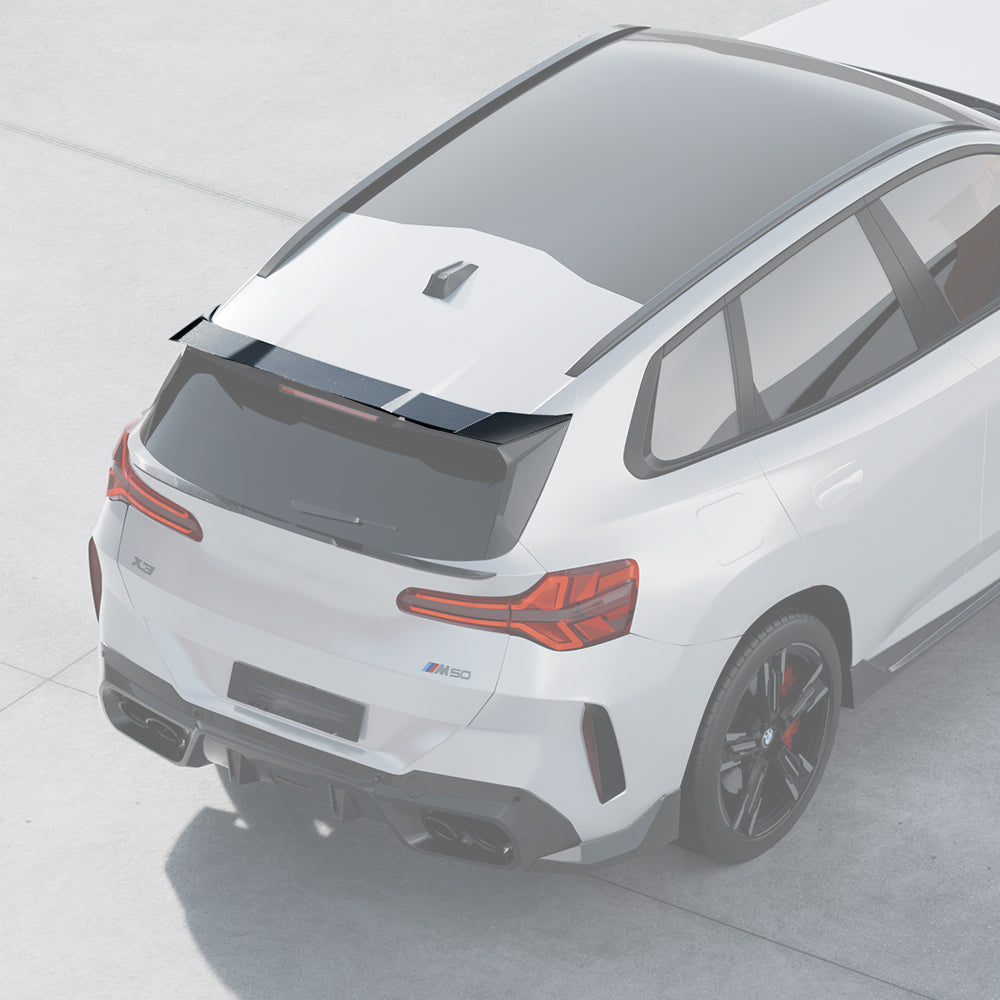 Carbon Dachspoiler passend für BMW X3 G45, Echtcarbon - Getsdowned