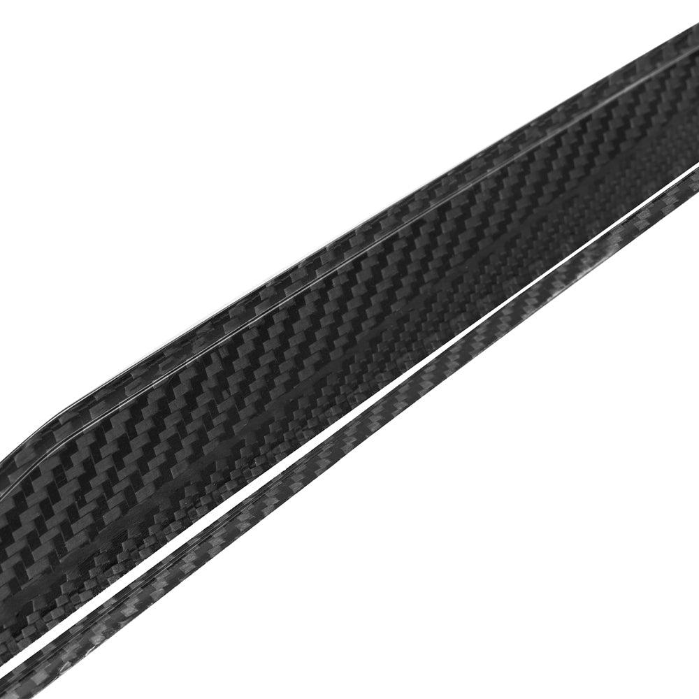 Dry-Carbon Heckspoiler-Lippe für BMW X3 G45 – Heck-Details mit Struktur