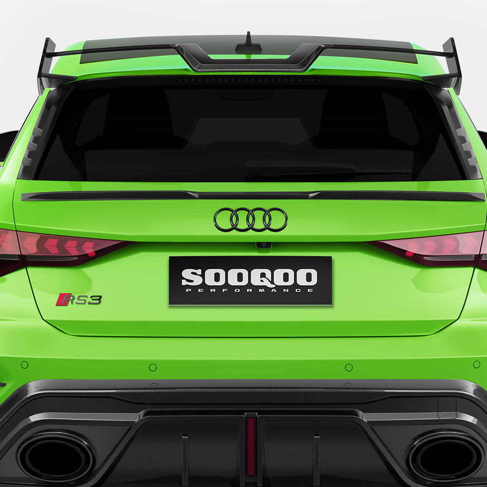 Carbon Ducktail Heckspoiler für Audi RS3 8Y Facelift – Heck-Aggression