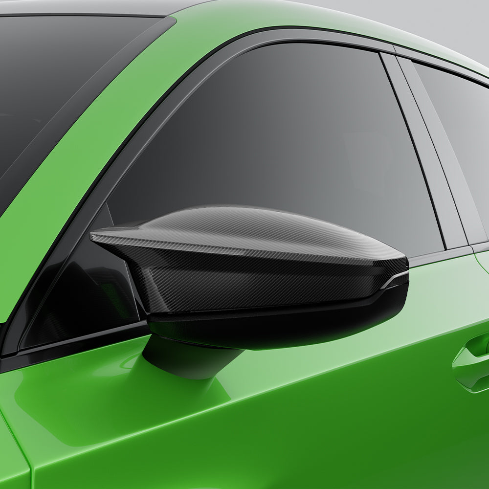 Carbon Spiegelkappen passend für Audi RS3 8Y Facelift – Carbon-Spiegeloptik
