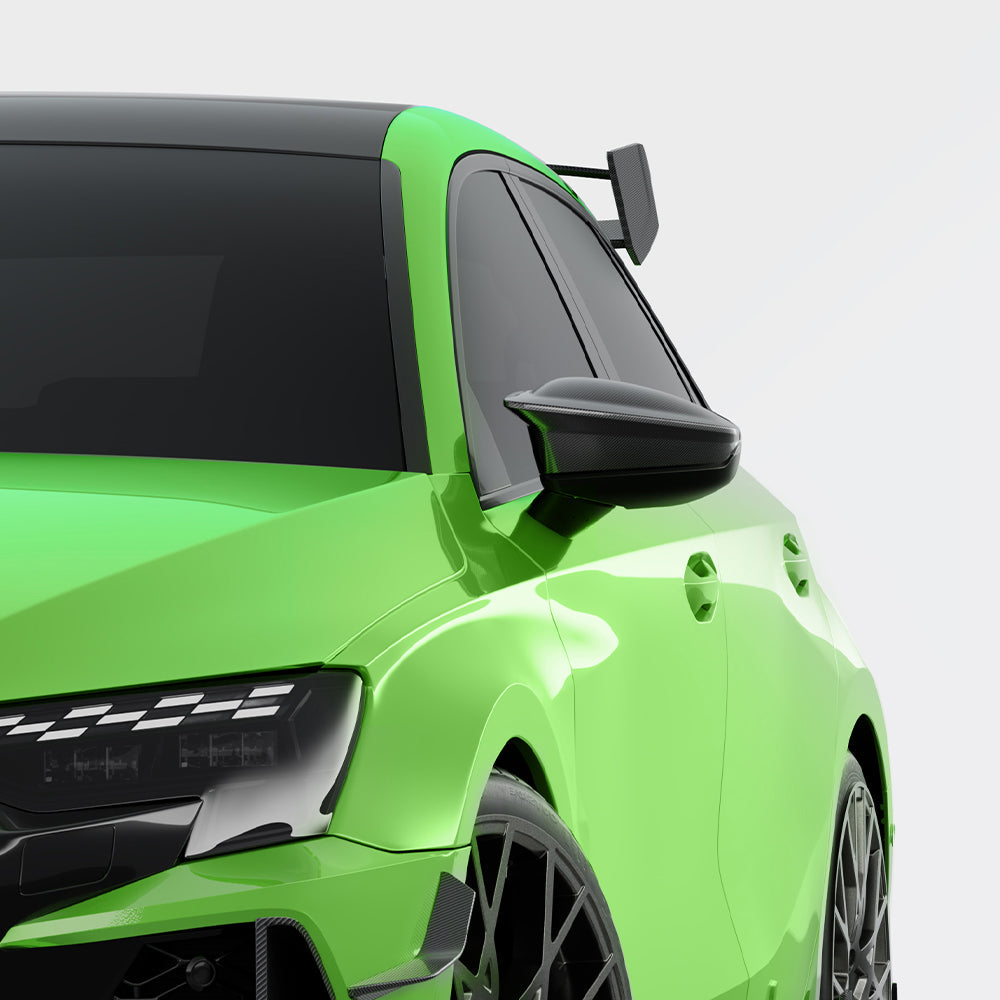 Carbon Spiegelkappen passend für Audi RS3 8Y Facelift – Carbon-Spiegeloptik