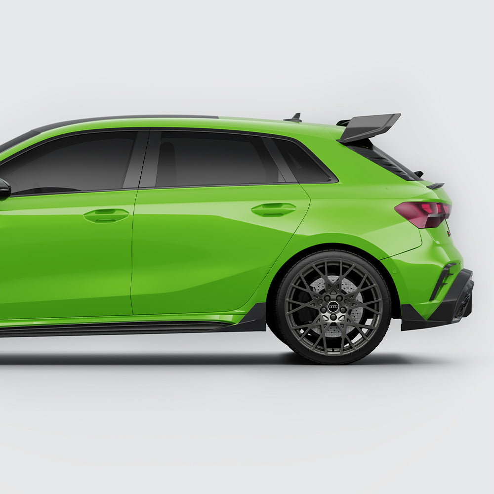 Carbon Seitenschweller passend für Audi RS3 8Y Facelift – Carbon-Seitenlinie