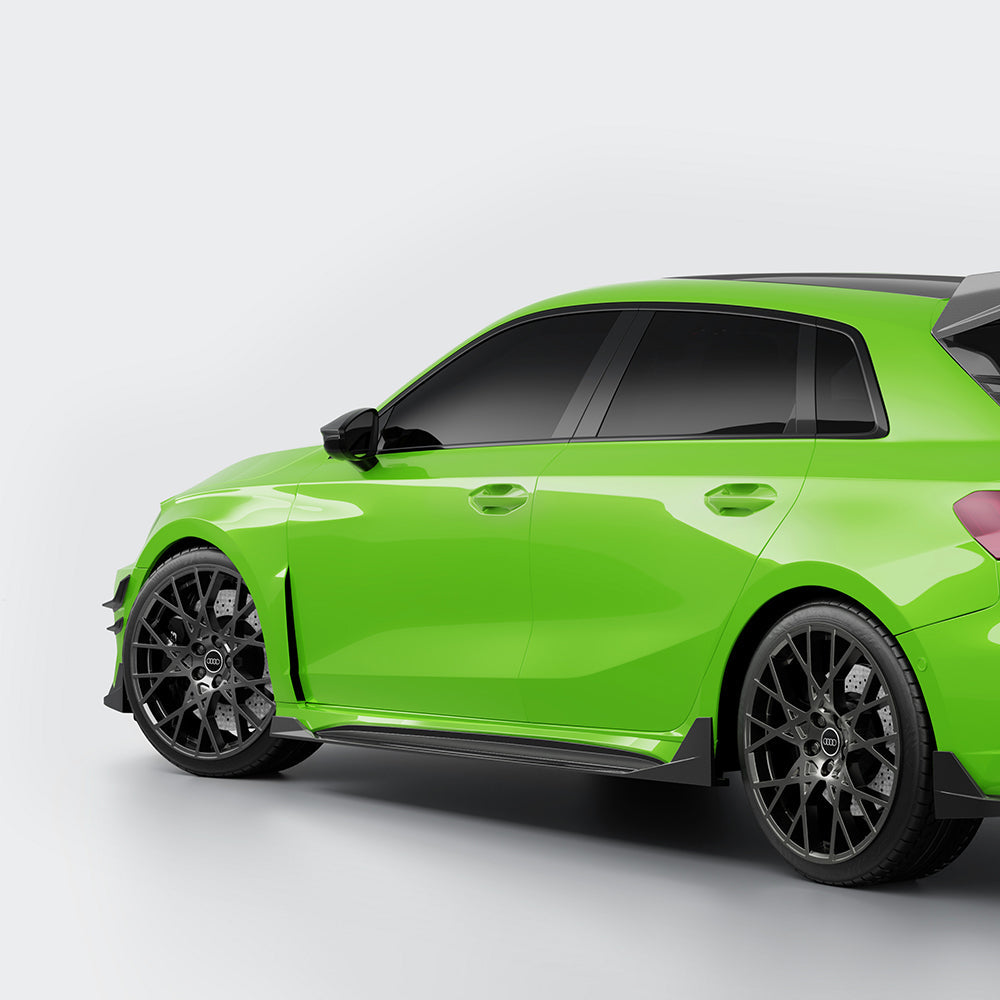 Carbon Seitenschweller passend für Audi RS3 8Y Facelift – Carbon-Seitenlinie
