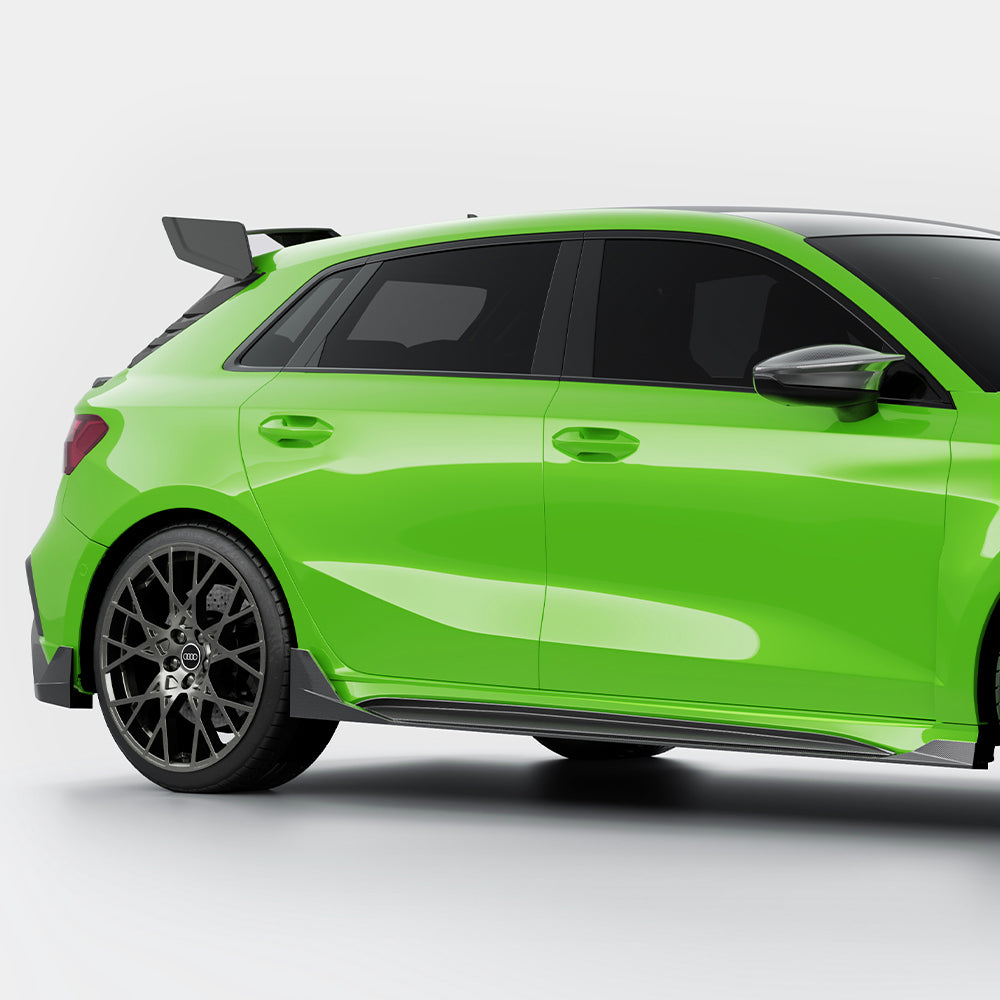Carbon Seitenschweller passend für Audi RS3 8Y Facelift – Carbon-Seitenlinie