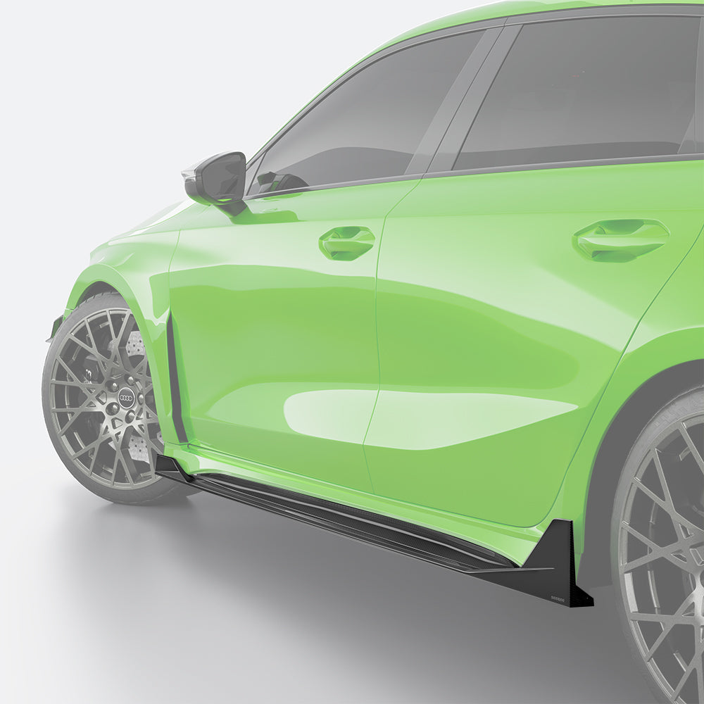 Carbon Seitenschweller passend für Audi RS3 8Y Facelift – Carbon-Seitenlinie