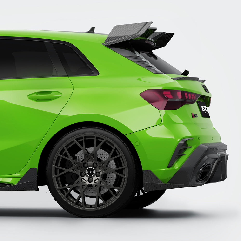 Carbon Heckansatz passend für Audi RS3 8Y LCI – Rear Aggression