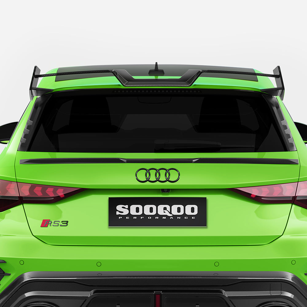 Carbon Heckspoiler passend für Audi RS3 8Y Facelift, Echtcarbon - Getsdowned