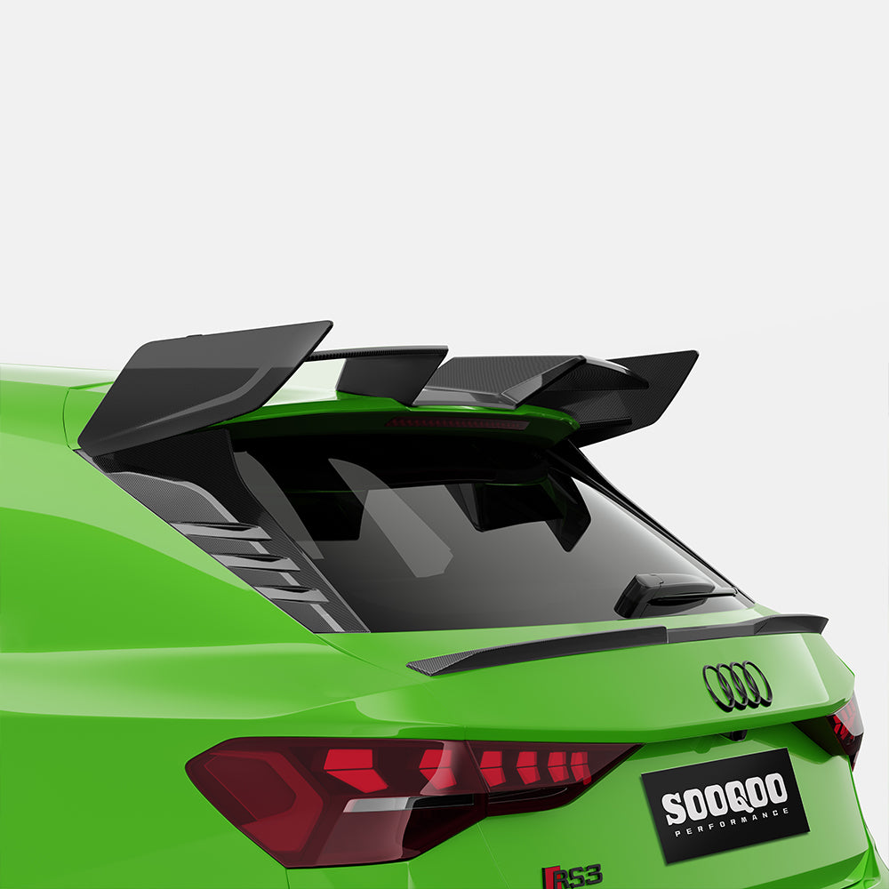 Carbon Heckspoiler passend für Audi RS3 8Y Facelift, Echtcarbon - Getsdowned