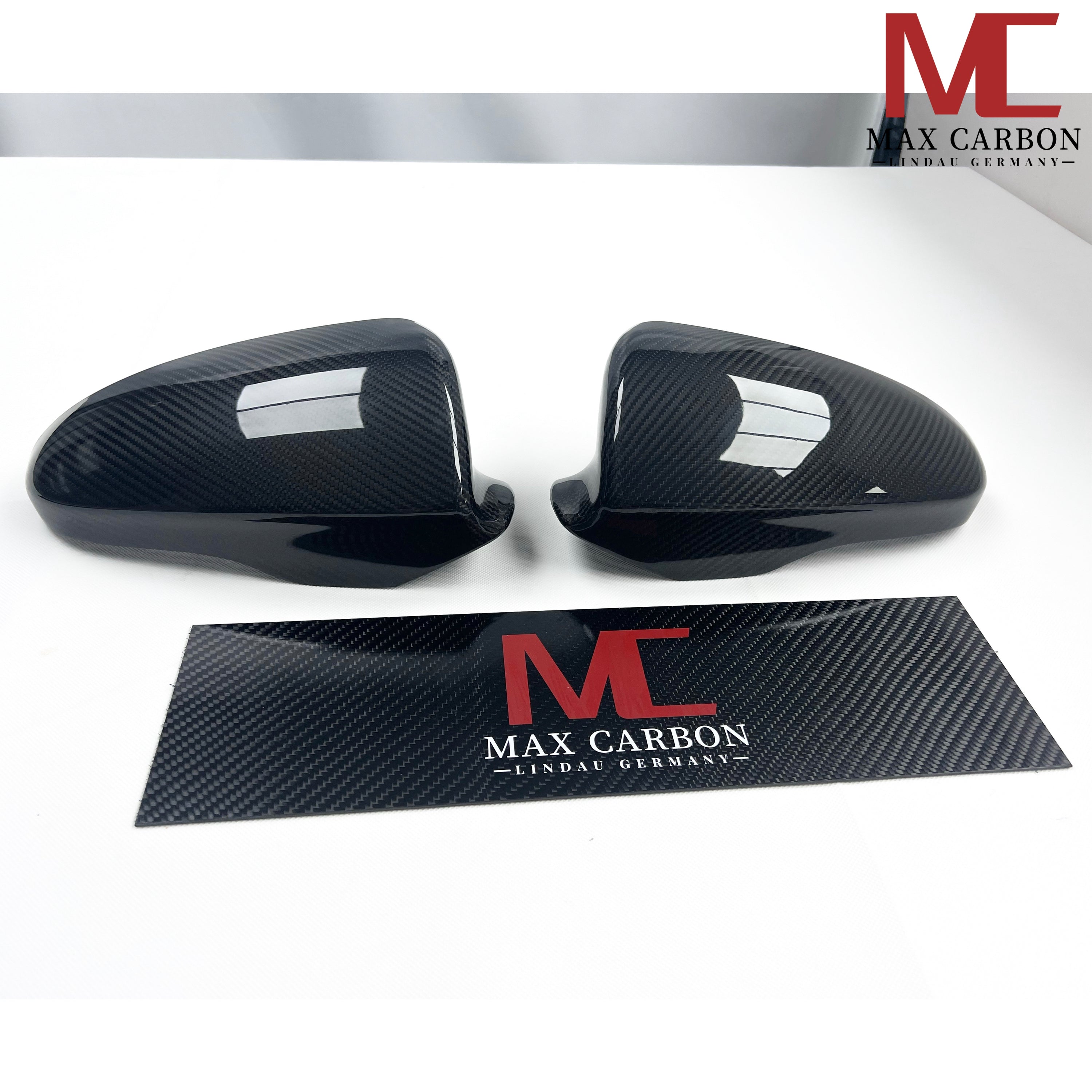 Dry-Carbon Spiegelkappen passend für BMW M5 F10 & M6 F12 F13 F06 – Carbon statt Lack