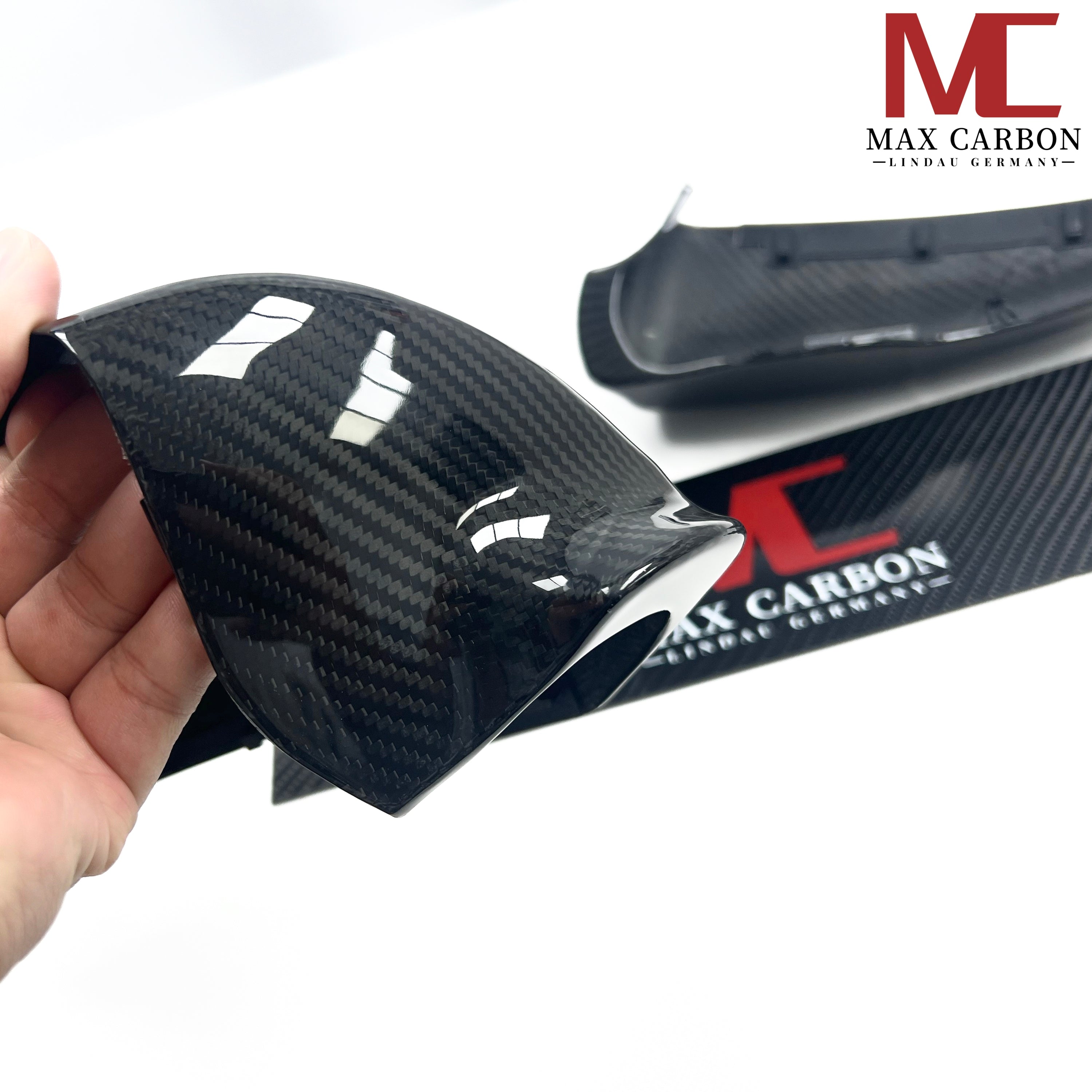 Dry-Carbon Spiegelkappen passend für BMW M5 F10 & M6 F12 F13 F06 – Carbon statt Lack