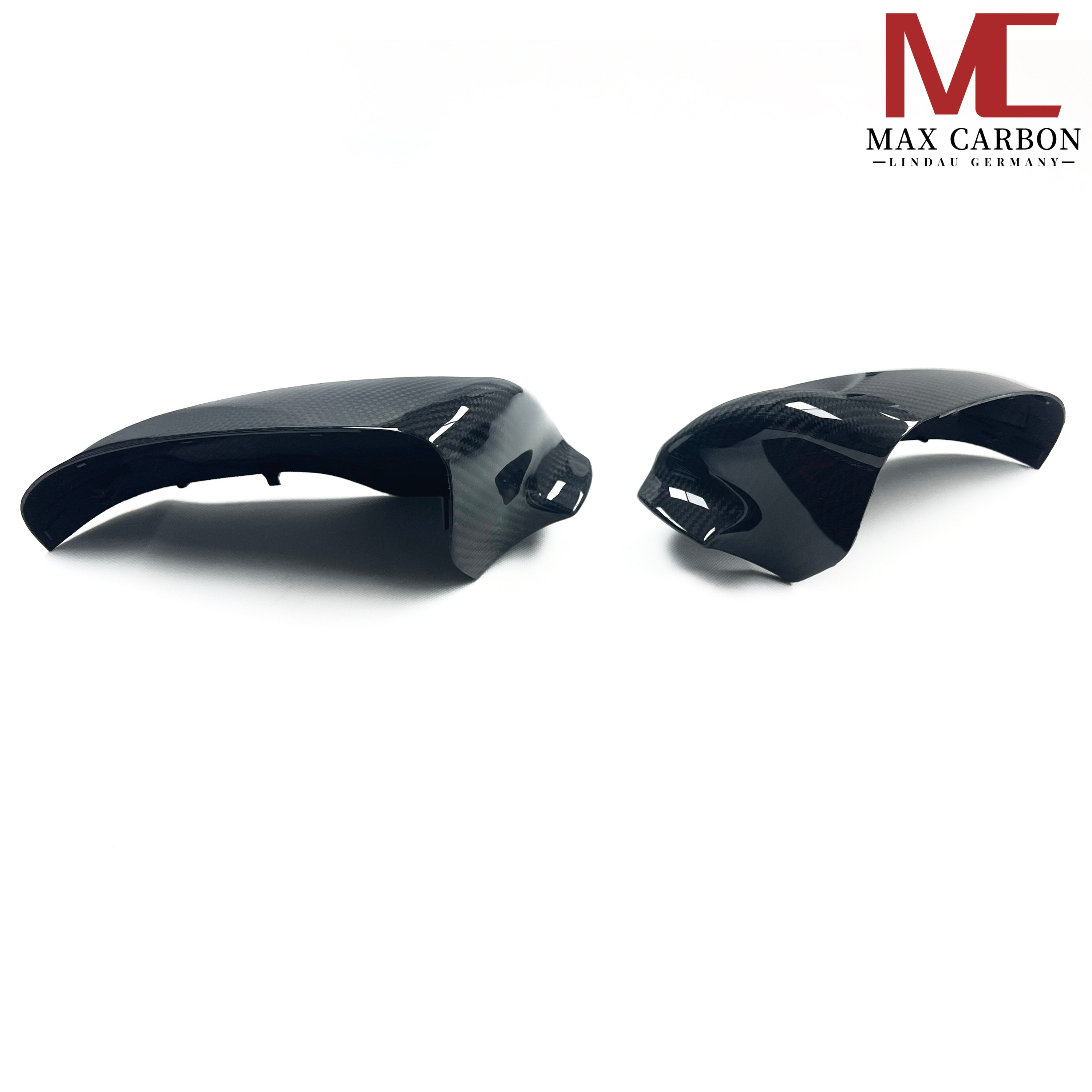 Dry-Carbon Spiegelkappen passend für BMW M5 F10 & M6 F12 F13 F06 – Carbon statt Lack