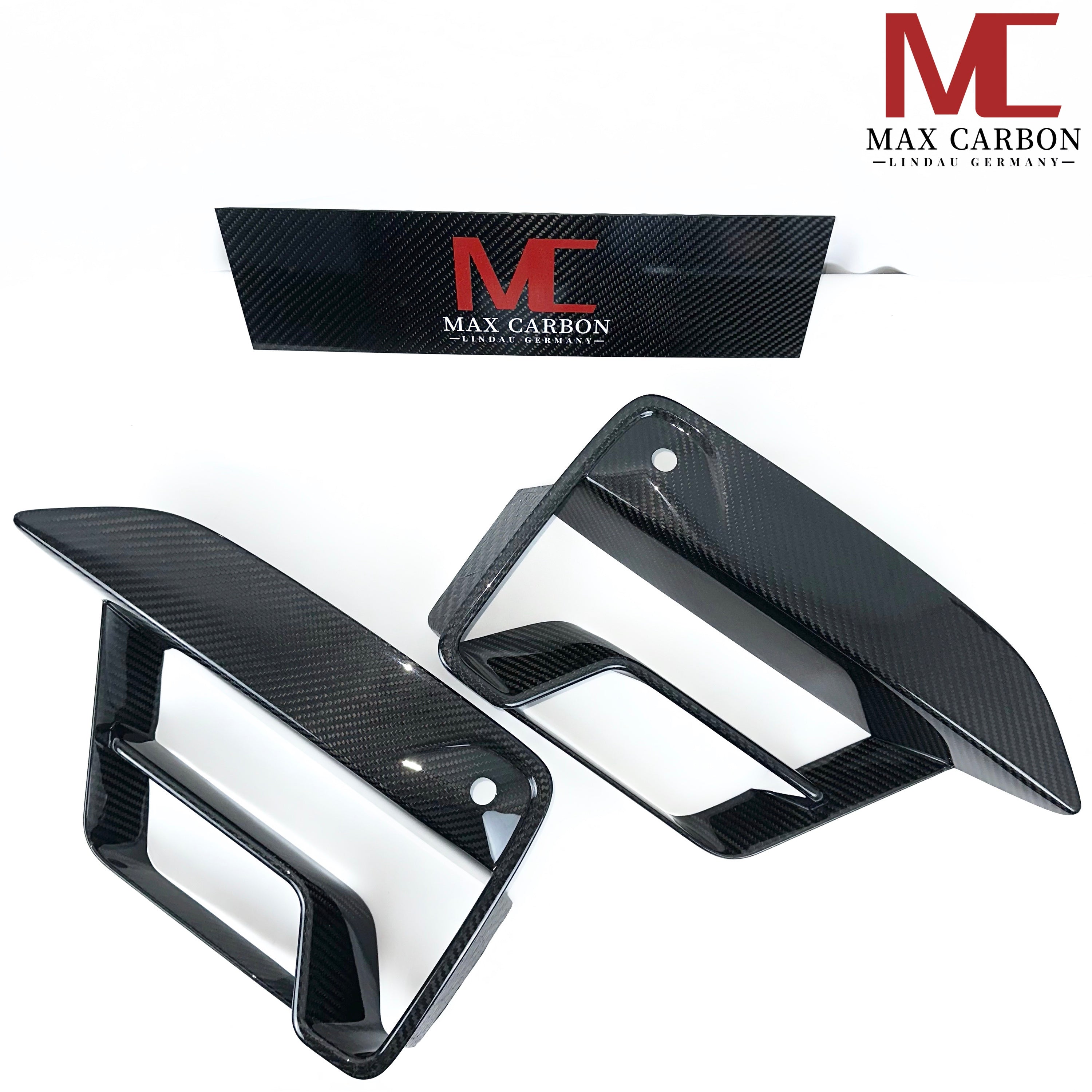 Dry Carbon Lufteinlässe für BMW M5 F90 LCI + Competition