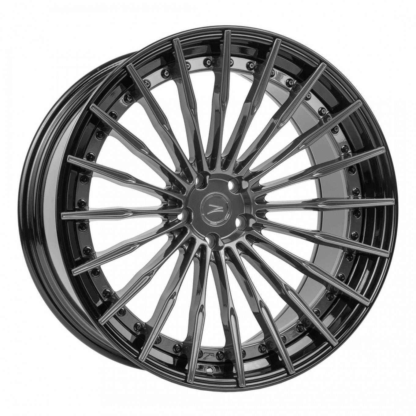 Z-Performance ZP.MODULAR 2 | Deep Concave – Satin Black Center / Gloss Black Lip