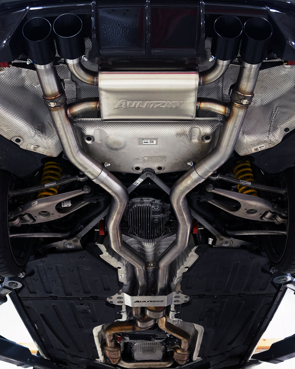 Aulitzky Abgasanlage passend für BMW M2 G87 (ECE) - Getsdowned