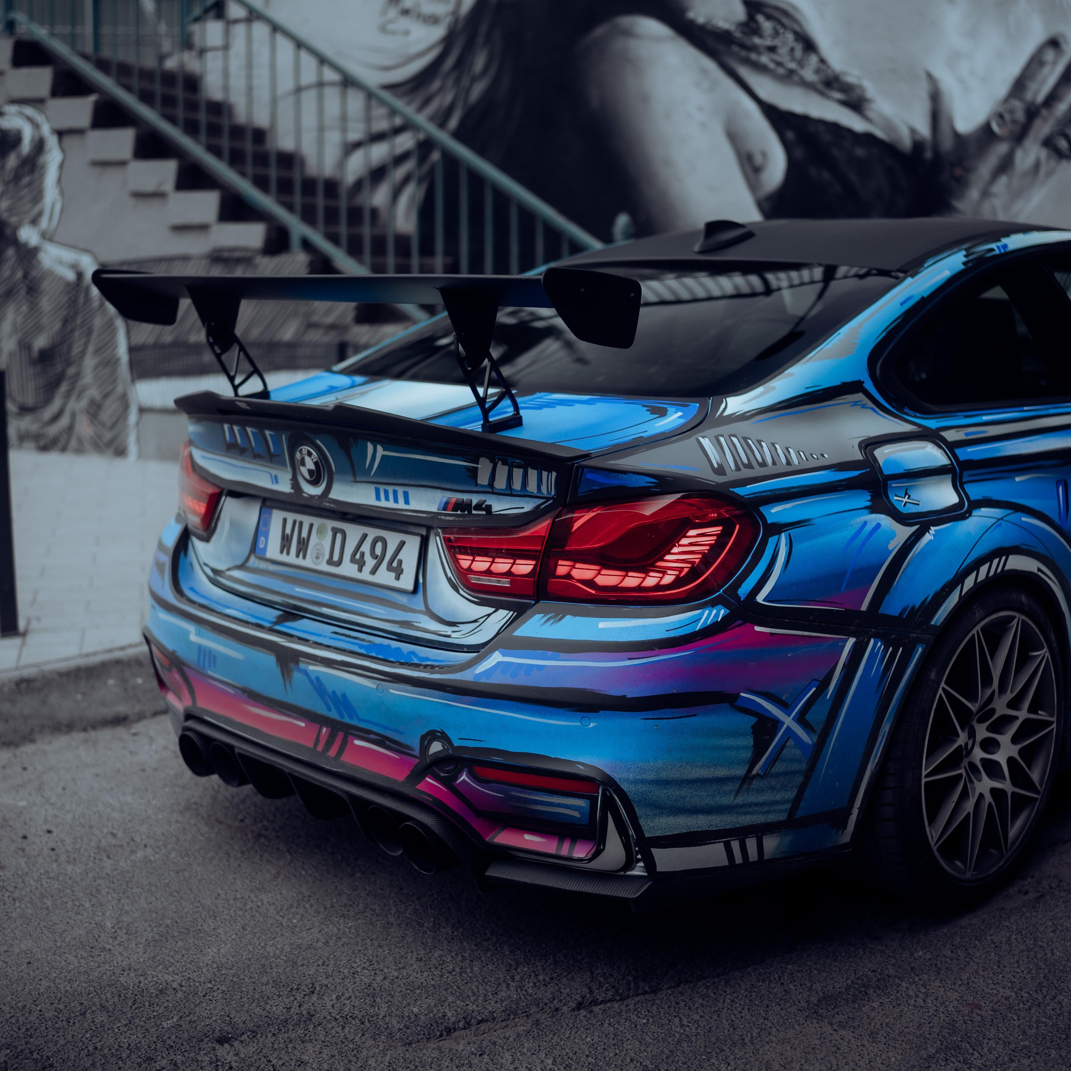 Burkhart Engineering Motorsport Heckspoiler GT4 passend für zahlreiche BMW-Modelle - Getsdowned