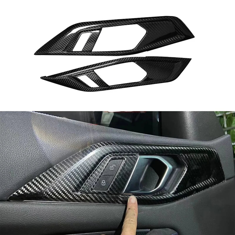Carbon Fiber Tür Öffner Cover passend für BMW G22 M4 G82 G83