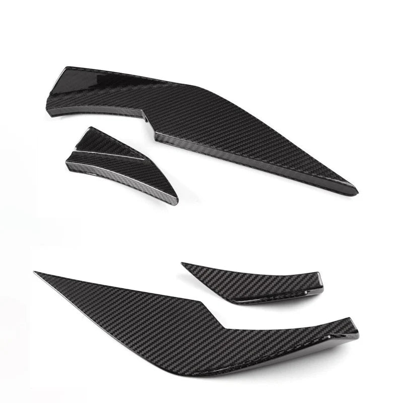 4PCS Carbon Fiber Side Flaps passend für BMW M3 M4 G80 G82 G83