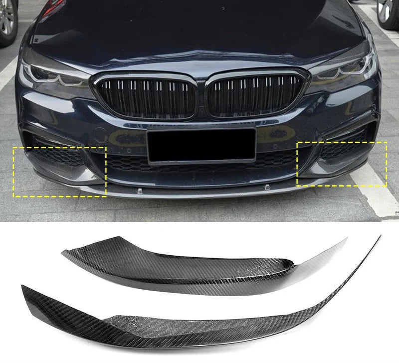 Carbon Fiber Front Flapps passend für BMW 5 Series G30 G31