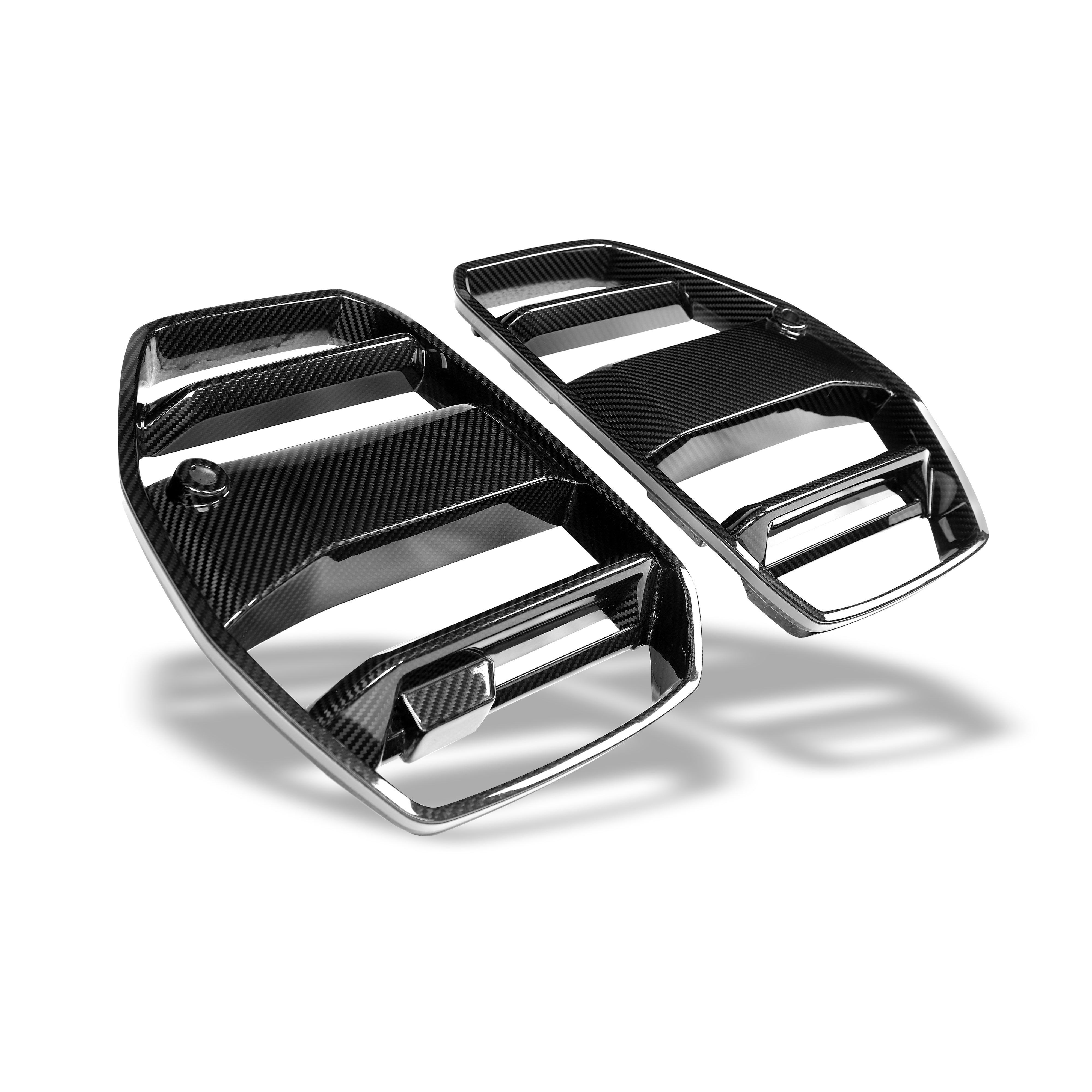 Dry-Carbon Kühlergrill Nieren passend für BMW M3/M4 G80-G83 – aggressive Front
